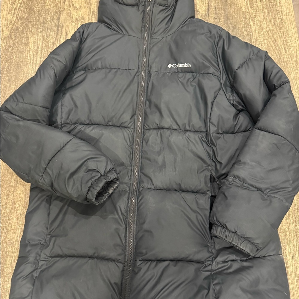 Columbia Women's Puffect Mid Hooded Jacket LARGE worn once